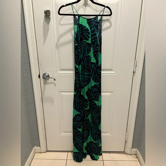 Lilly Pulitzer Under the Palms Angel Halter Mini Dress small - Picture 2 of 6
